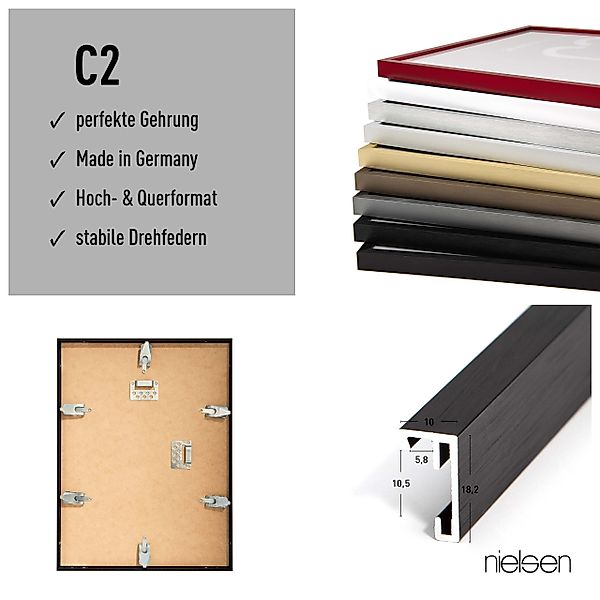 nielsen Bilderrahmen C2 mit Echtglas, (1 günstig online kaufen