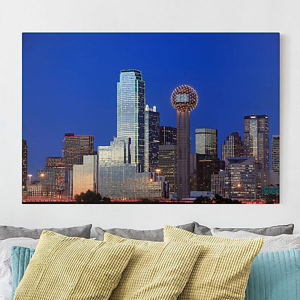 Leinwandbild Architektur & Skyline - Querformat Dallas günstig online kaufen