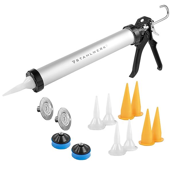 STAHLWERK Silikonpistole SP-600 ST 600 ml aus stabilem Aluminium günstig online kaufen