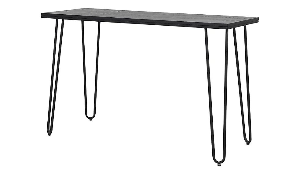 Schreibtisch  Work ¦ schwarz ¦ Maße (cm): B: 120 H: 75 T: 50.0 Tische > Sch günstig online kaufen