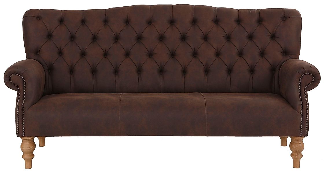 Home affaire Chesterfield-Sofa Lord, mit echter günstig online kaufen