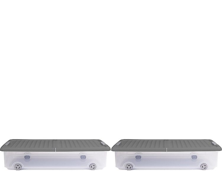 ONDIS24 Aufbewahrungsbox Unterbettbox Rollerbox Aufbewahrungsbox 35 W (2 St günstig online kaufen