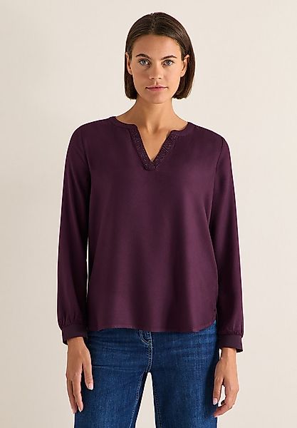 CECIL Langarmbluse mit Glitzer-Details günstig online kaufen