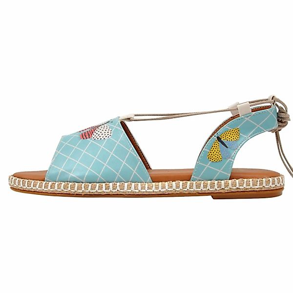 DOGO Sandale "Damen Hazel Les Papillons Vegan Damen Sandalen/ Sandaletten / günstig online kaufen