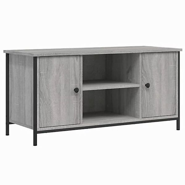 furnicato TV-Schrank Grau Sonoma 100x40x50 cm Holzwerkstoff (1-St) günstig online kaufen