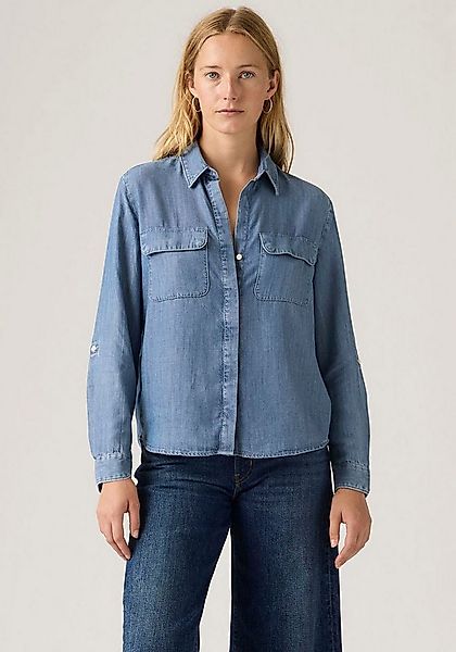 Levi's® Hemdbluse Krempelärmel mit Riegel günstig online kaufen