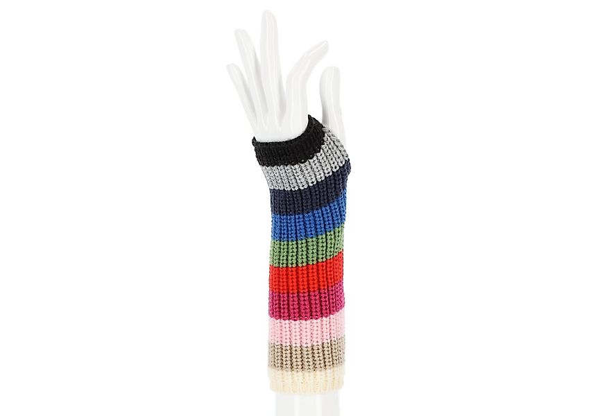 halsüberkopf Accessoires Armstulpen Ringel gestrickt günstig online kaufen