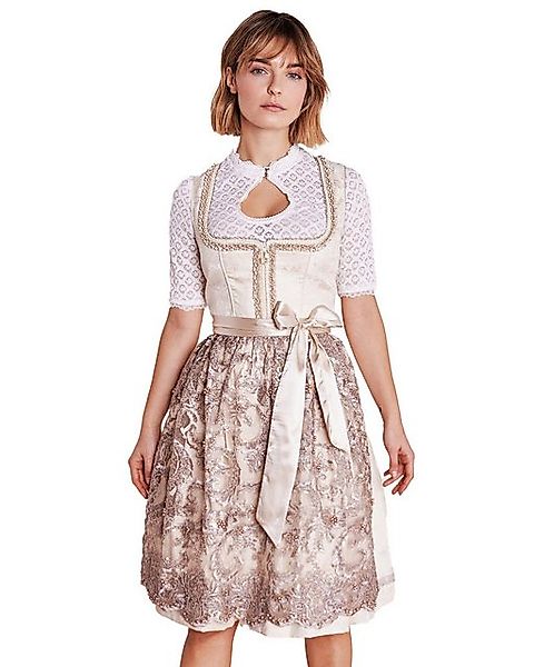 Krüger Madl Dirndl Dirndl 'Fia' 416966, Natur 60cm günstig online kaufen