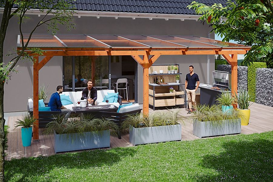 Skanholz Terrassendach "Bormio" günstig online kaufen