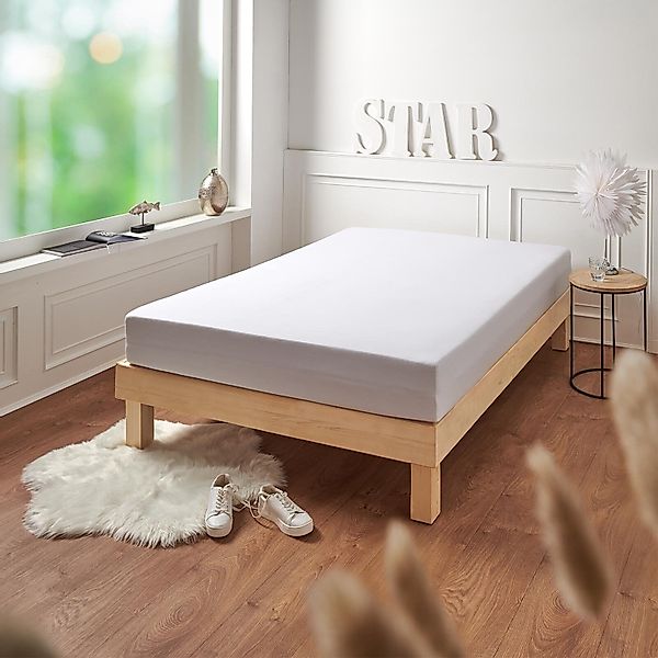 TRAUMSCHLAF Spannbettlaken Premium Interlock, Jersey, Gummizug: günstig online kaufen