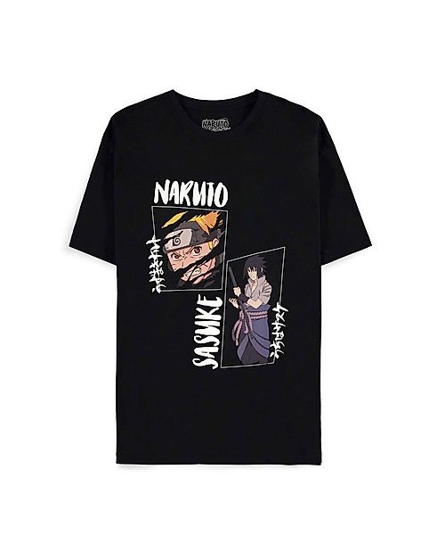 Naruto T-Shirt Naruto & Sasuke Prints günstig online kaufen