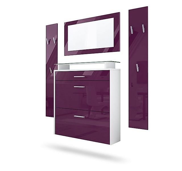 Vladon Garderoben-Set Malea, (Garderobenset bestehend aus 1 Hängeschuhschra günstig online kaufen