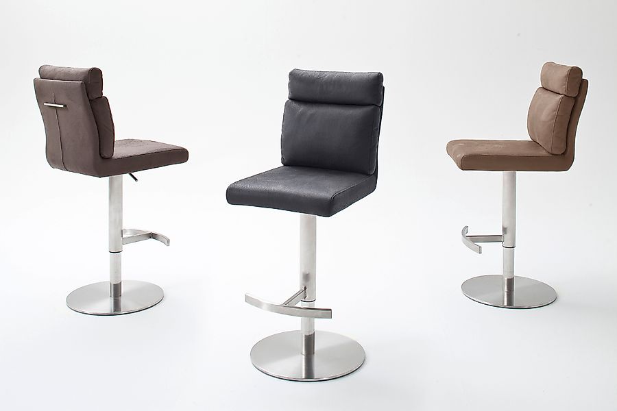 MCA furniture Bistrostuhl »RABEA«, Polyester, Bodenplatte rund, 360° drehba günstig online kaufen