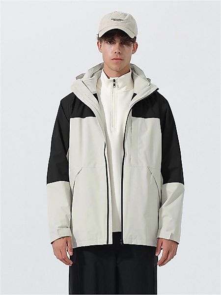 YOUTHUP 3-in-1-Funktionsjacke Herren 3-in-1 Outdoor Kontrastjacke günstig online kaufen