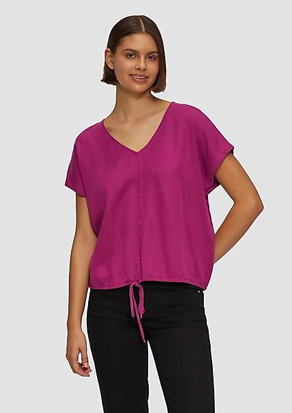 s.Oliver Kurzarmbluse Bluse (1-tlg) günstig online kaufen