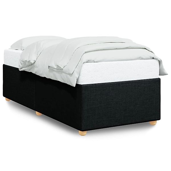 vidaXL Bett Bettgestell ohne Matratze Schwarz günstig online kaufen