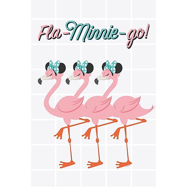 Komar Bild "Minnie Mouse Fla-Minnie-go", Disney, (1 St.), Wandbild zur Deko günstig online kaufen