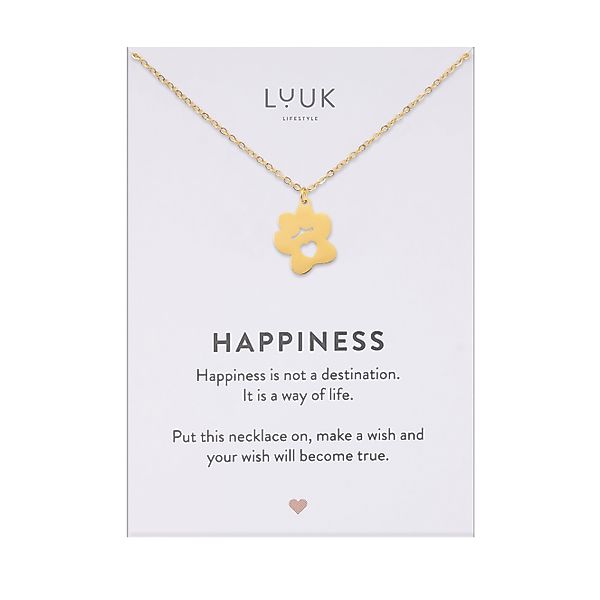 LUUK LIFESTYLE Kette mit Anhänger Hundepfoten, günstig online kaufen
