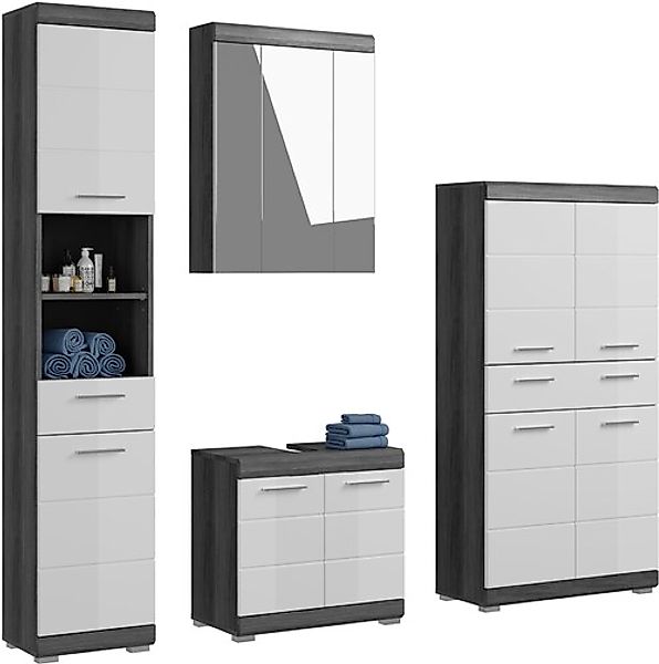 INOSIGN Badmöbel-Set »Siena, 4 teilig, bestehend aus:« Set, TOPSELLER!, 4 S günstig online kaufen