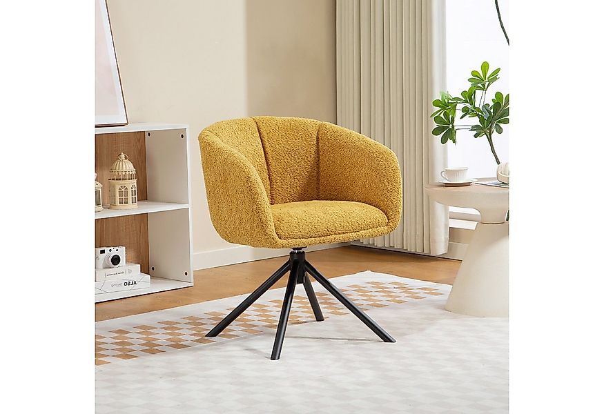 HOMCOM Relaxsessel Sessel (Polsterstuhl mit bequemer Sitzschale, 1-St., Dre günstig online kaufen