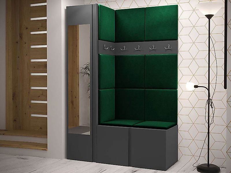 MIRJAN24 Garderoben-Set Orion X, (Komplett-Set, Schuhschrank, günstig online kaufen