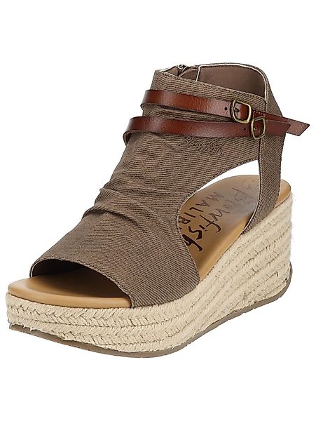 Blowfish Sandalen Lederimitat/Textil Keilsandalette günstig online kaufen