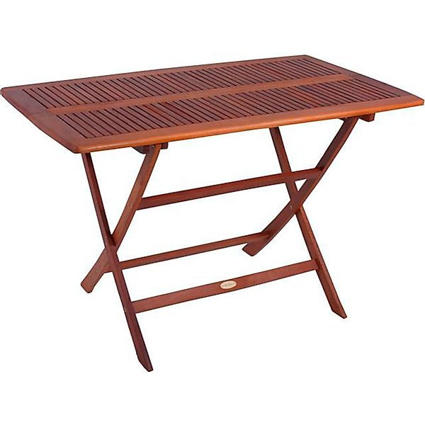 Garden Pleasure Klapptisch Orlando Rechteckig Natur 70 cm x 120 cm günstig online kaufen