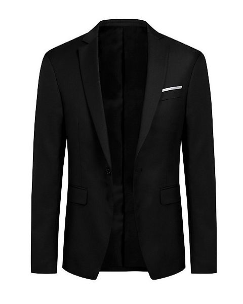 Allthemen Anzugsakko in klassischem Design Sakko mit einem Knopf günstig online kaufen