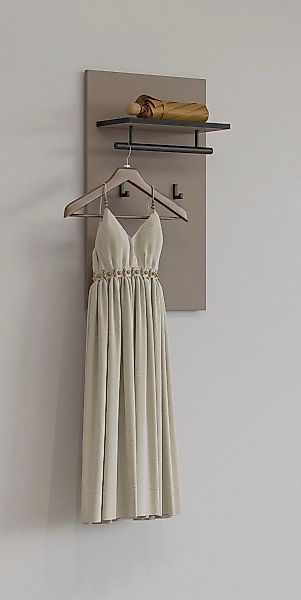 OTTO home Garderobenpaneel "Cross,Breite 40 cm modernes Wandregal mit Haken günstig online kaufen