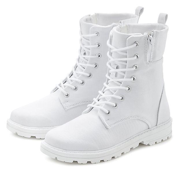 LASCANA Schnürstiefelette zum Schnüren, modische Optik günstig online kaufen