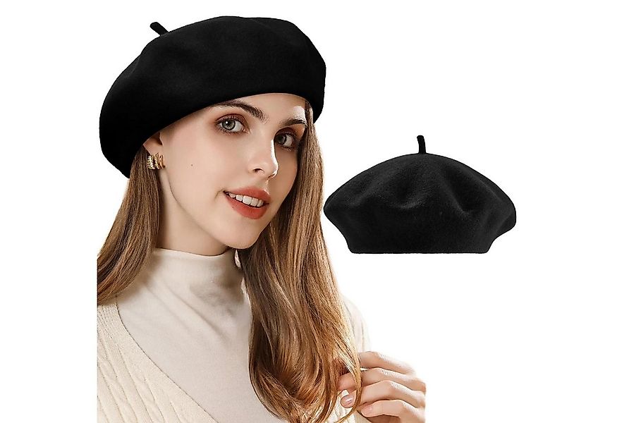 FOUORTUNATE-BEE Strickmütze Französische Damen-Barettmütze – klassisch, war günstig online kaufen