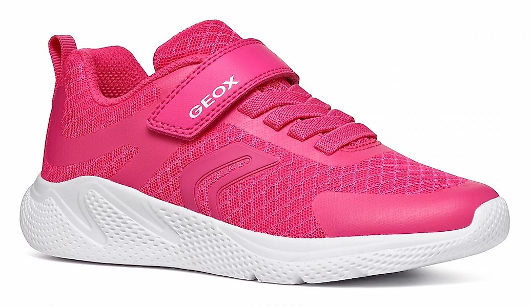 Geox Sneaker "J SPRINTYE GIRL", Freizeitschuh, Schlupfschuh mit Klettversch günstig online kaufen