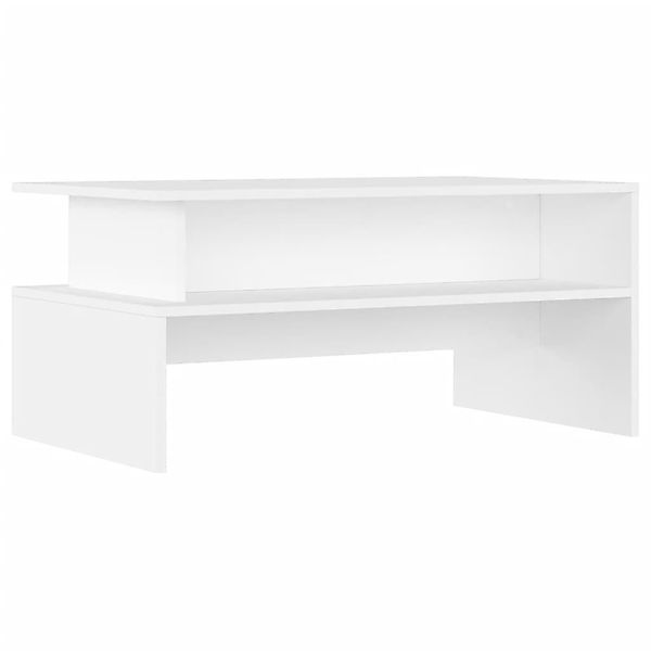 vidaXL Couchtisch Couchtisch Weiß 90x55x42,5 cm günstig online kaufen