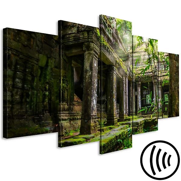Wandbild Preah Khan in Angkor Wat - Foto mit Architektur und Dschungel XXL günstig online kaufen