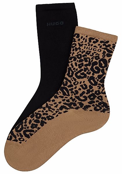 HUGO Underwear Socken "LEO LOGO", (Packung, 2 Paar), mit HUGO-Schriftzug günstig online kaufen