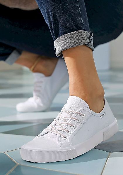 LASCANA Sneaker, mit stretchigen Schnürbändern günstig online kaufen