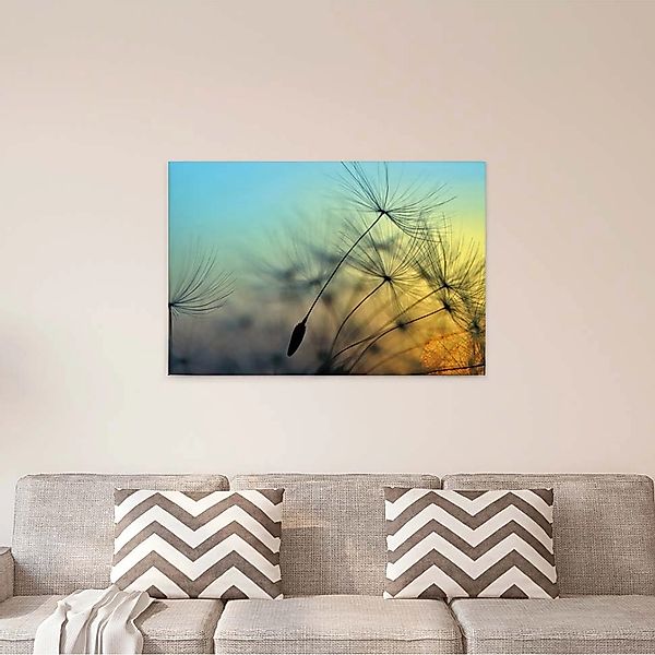 A.S. Création Leinwandbild "Flying Dandelion" Gemälde  Kunst 1 Stk. tlg. Pu günstig online kaufen