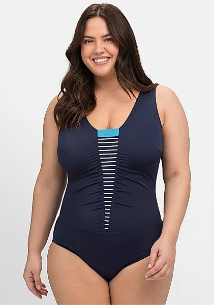 Sheego Badeanzug Badeanzug (1-St) günstig online kaufen