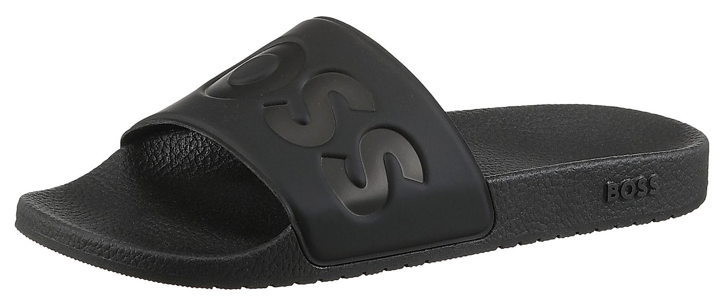 BOSS Aryeh Slid Badepantolette, Poolslides, Schlappen, günstig online kaufen