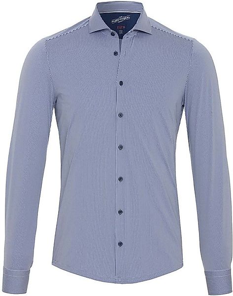 Pure H.Tico The Functional Shirt Streifen Dunkelblau - Größe 40 günstig online kaufen