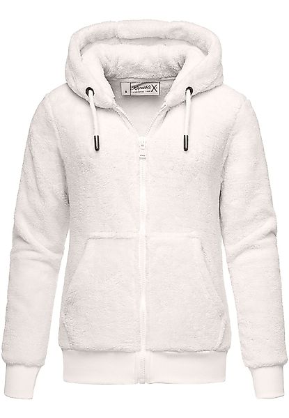 REPUBLIX Sweatjacke JANIE Damen Teddy Sweatjacke günstig online kaufen
