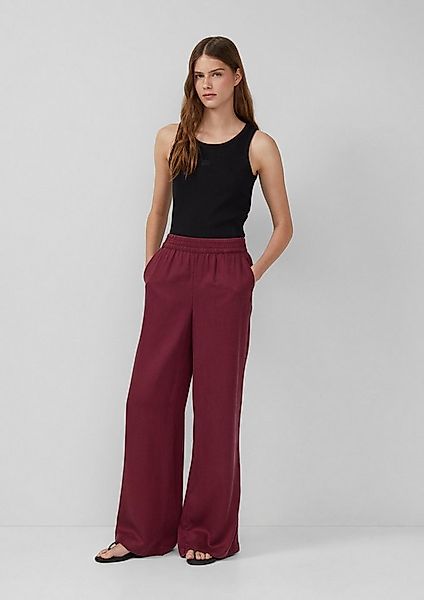 s.Oliver Chinos Hose Twillhose mit Eingrifftaschen und Wide Leg günstig online kaufen