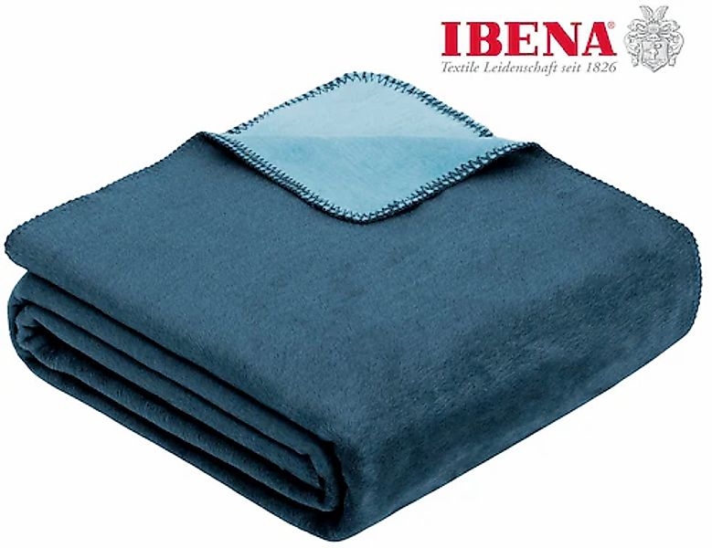 IBENA Wohndecke »Wohndecke Doubleface Dublin«, in trendigen Farben günstig online kaufen