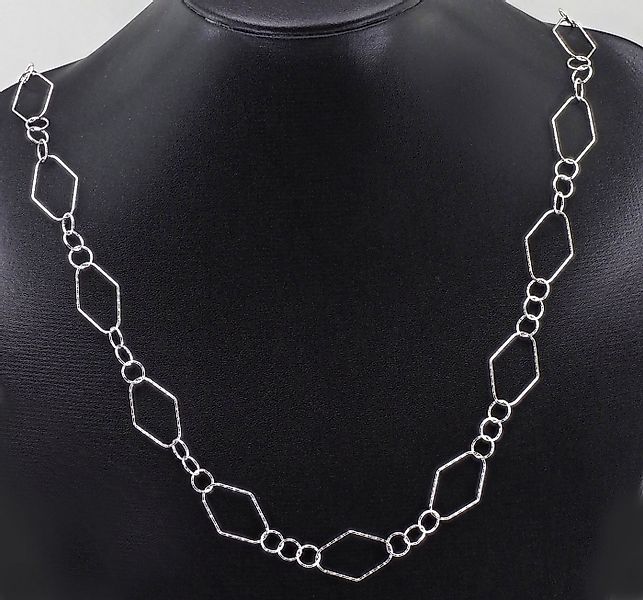 Der Kettenmacher Silberkette 925 Silber URAN-80S Damen Halskette, diamantie günstig online kaufen