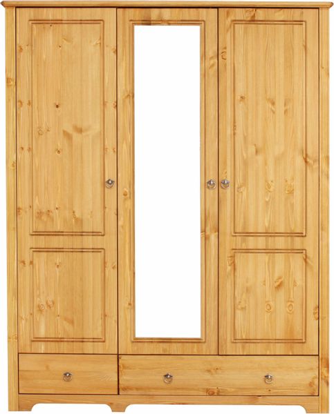 Home affaire Kleiderschrank "Hugo" 3 Breiten: 106/200/245 cm H/T ca. 190/58 günstig online kaufen