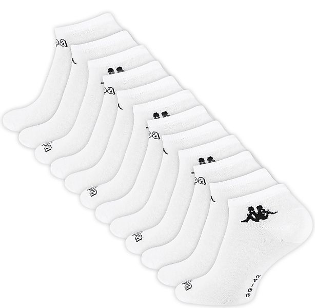 Kappa Sneakersocken Sportsocken (12-Paar) mit eingewebtem günstig online kaufen