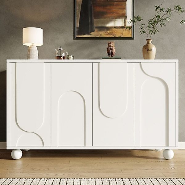 XDOVET Sideboard Schrank,Sideboard Esszimmer- Kommode -Aufbewahrungsschrank günstig online kaufen