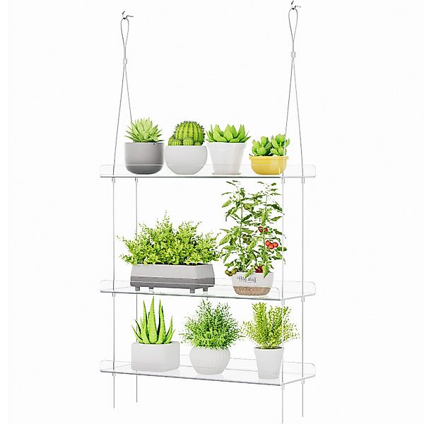 Lifewit Hängeregal Hängendes Blumentopf Regal, zum günstig online kaufen