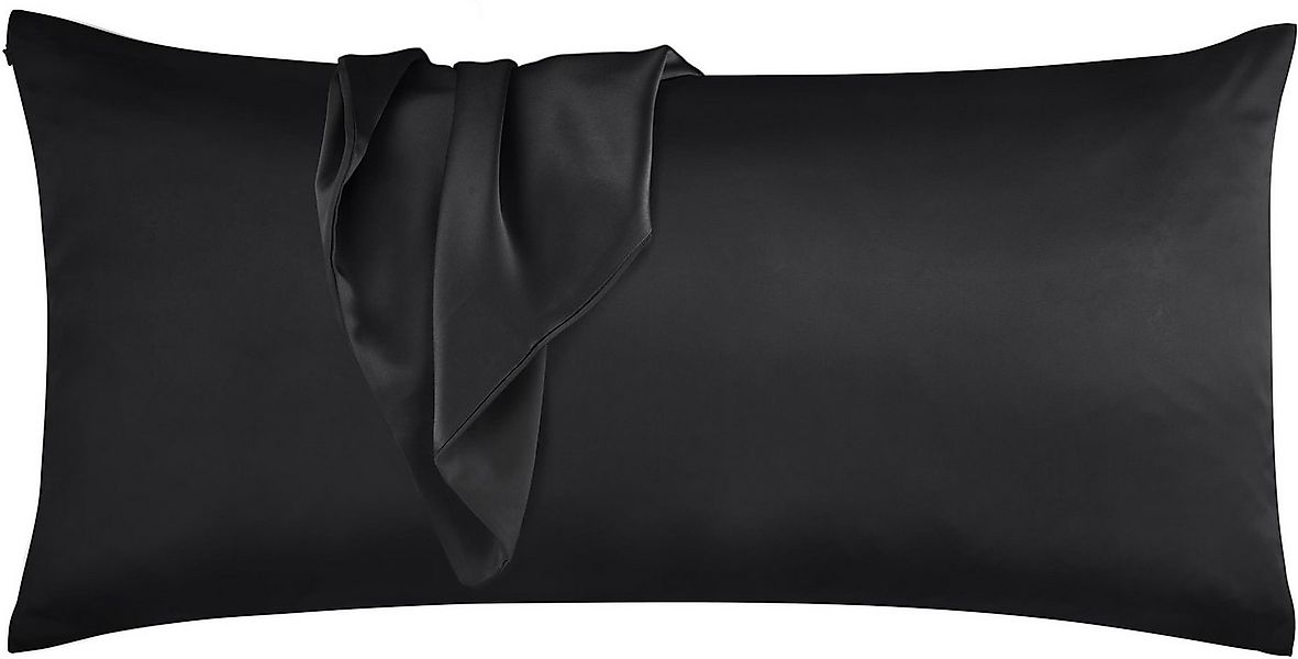 Aspero Kissenbezüge Seiden Kissenbezug 40x80 cm Alia, Haut- und haarschonen günstig online kaufen