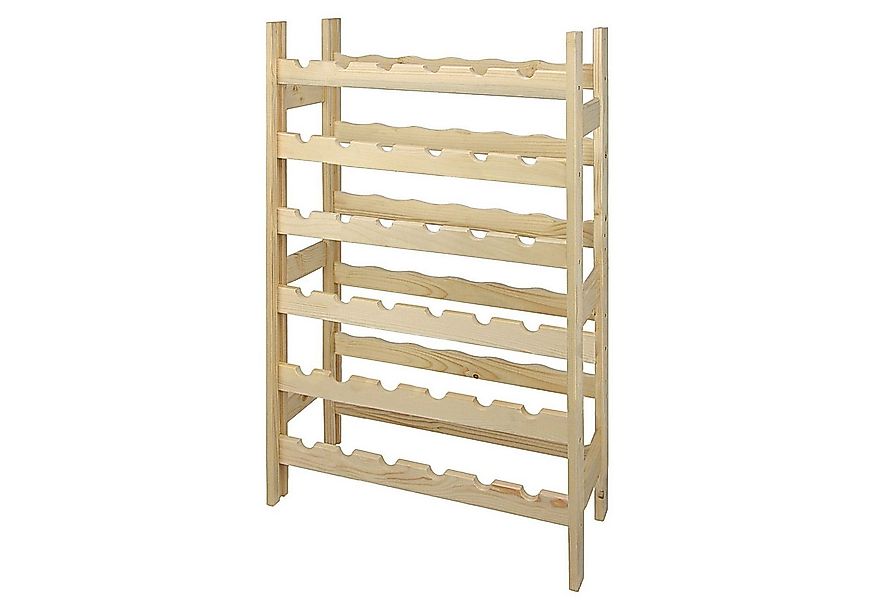 Wilk Flaschenregal Kiefer, 86 x 62,5 x 25 cm Platz für 36 Flaschen günstig online kaufen